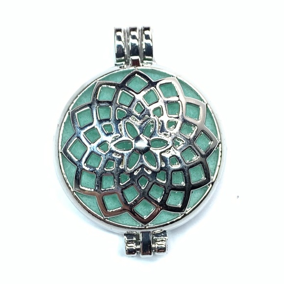 😍 Filigreed Essential Oil Diffuser Pendant 👀 - Picture 1 of 5